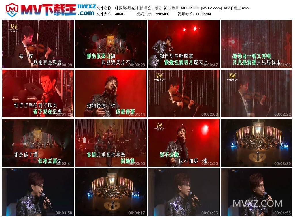 叶振棠-月亮神(演唱会)_粤语_流行歌曲_MC901900